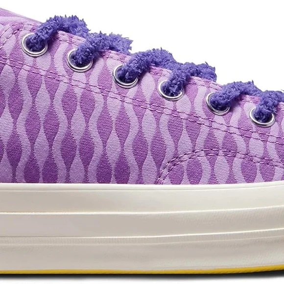 Purple Patterned converse - Picture 4 of 5